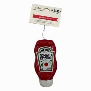 Hallmark Heinz Tomato Ketchup Bottle Christmas Ornament